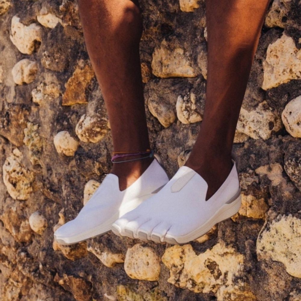 Peluva White Slip-On Toe Loafers - Picture 3 of 13